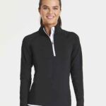 AWDis Ladies Cool Half Zip Sweat Top