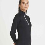 AWDis Ladies Cool Half Zip Sweat Top