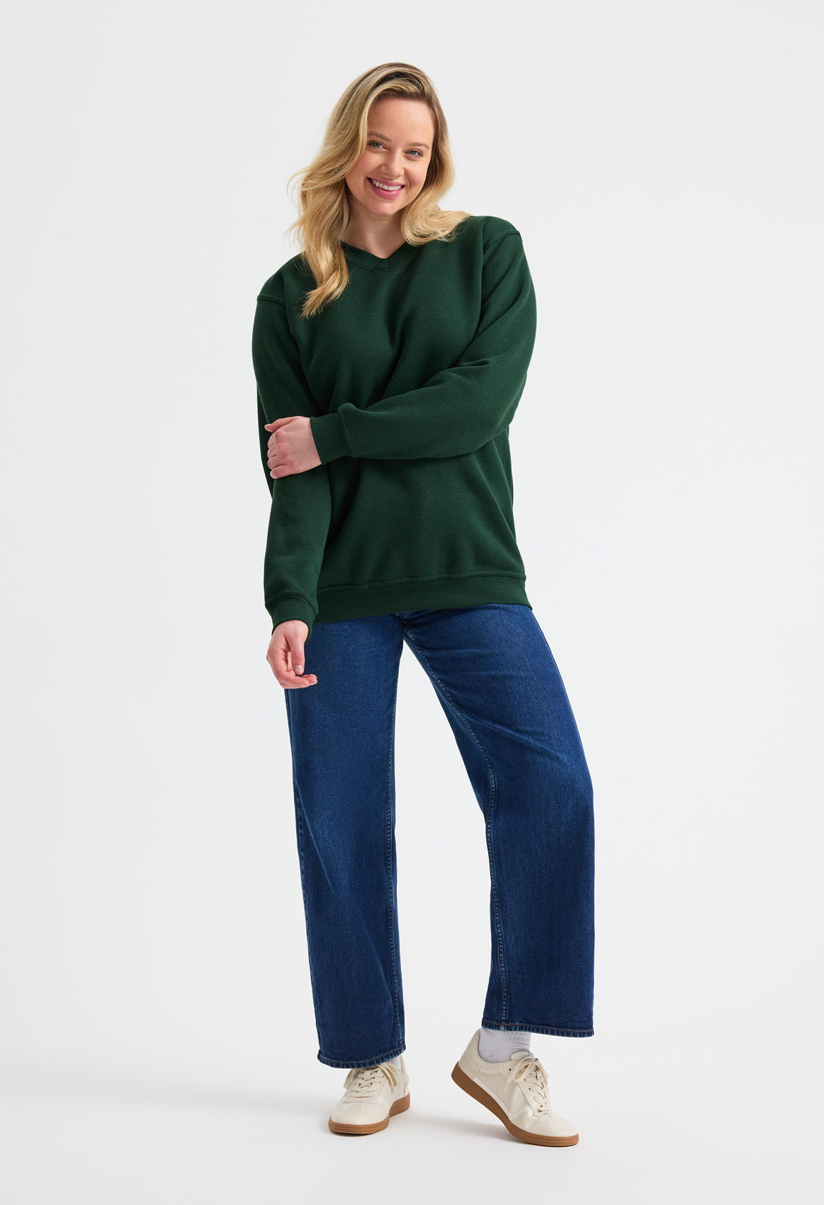 Uneek Classic V-Neck Sweatshirt