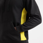Uneek Two Tone Hooded Sweatshirt