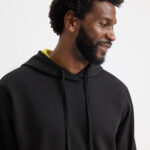 Uneek Two Tone Hooded Sweatshirt
