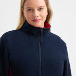 Uneek Two Tone Full Zip Fleece Jacket