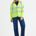 Uneek Long Sleeve Hi Vis Safety Waistcoat