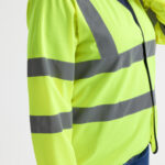 Uneek Long Sleeve Hi Vis Safety Waistcoat