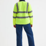 Uneek Long Sleeve Hi Vis Safety Waistcoat