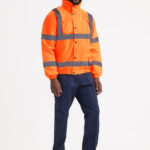 Uneek Hi Vis Bomber Jacket