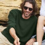 Fruit of the Loom Mens Classic Raglan Sweatshirt