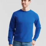 Fruit of the Loom Mens Classic Raglan Sweatshirt