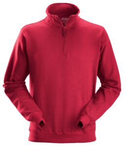 SNICKERS 1/2 ZIP SWEATSHIRT