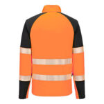 PORTWEST PW3 HI-VIS 1/4 ZIP SWEATSHIRT