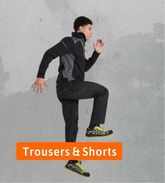 trousers and shorts