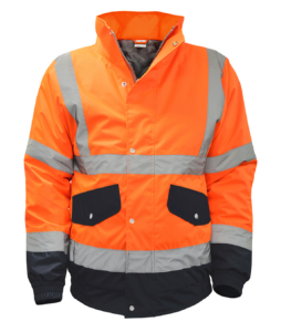 Orbit Dornar Two Tone Bomber Jacket - Orange