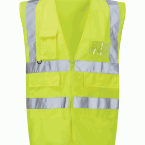 Orbit Milanese Executive Hi-Vis Vest - Yellow