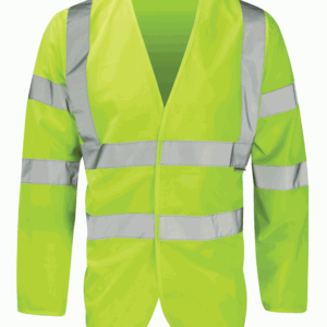 Orbit Avenger Long Sleeved H-Vis Vest - Yellow