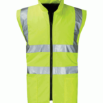Orbit Corinthian Reversible Body Warmer - Yellow