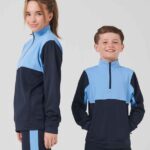 Finden + Hales Kids 1/4 Zip Tracksuit Top