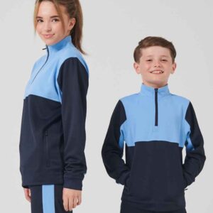 Finden + Hales Kids 1/4 Zip Tracksuit Top