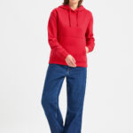 Ladies Deluxe Hooded Sweatshirt