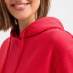 Ladies Deluxe Hooded Sweatshirt