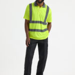 Hi Vis Short Sleeve Polo Shirt