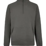 Kustom Kit Regular Fit 1/4 Zip Piqué Sweatshirt