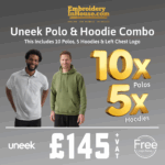 Uneek Polo & Hoodie Combo Bundle