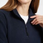 Uneek Lightweight Quarter Zip Microfleece Jacket
